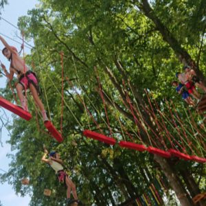 Trasa średnia Park Linowy Kudowa