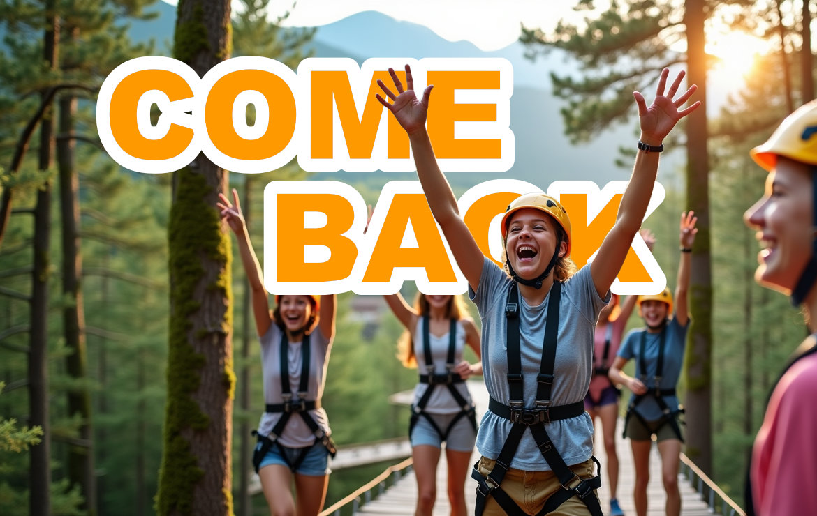 Promocja ComeBack+ w Parku Linowym