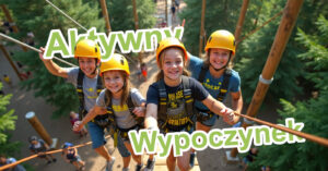 Aktywny początek tygodnia w Parku Linowym Kudowa