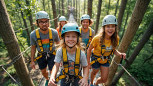 Park Linowy Kudowa - Adrenalina na Wysokościach