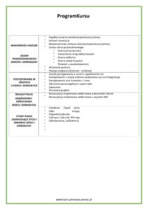 Suplement Certyfikowany Kurs pierwszej pomocy - Krystian Kociszewski Suplement Certyfikowany Kurs pierwszej pomocy - Krystian Kociszewski