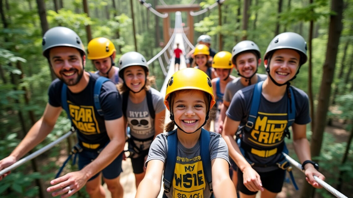 Park Linowy Kudowa - Nowe Przygotowania na Przygody