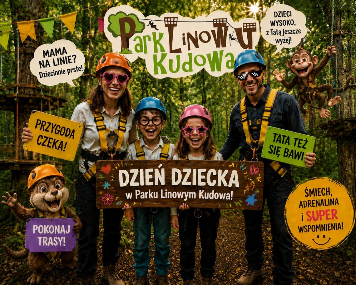Dzień Dziecka Park Linowy Kudowa