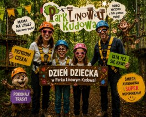 Dzień Dziecka Park Linowy Kudowa